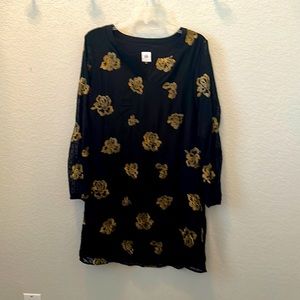 Cabi long sleeve dress size small